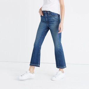 Madewell Retro Crop Bootcut Jeans